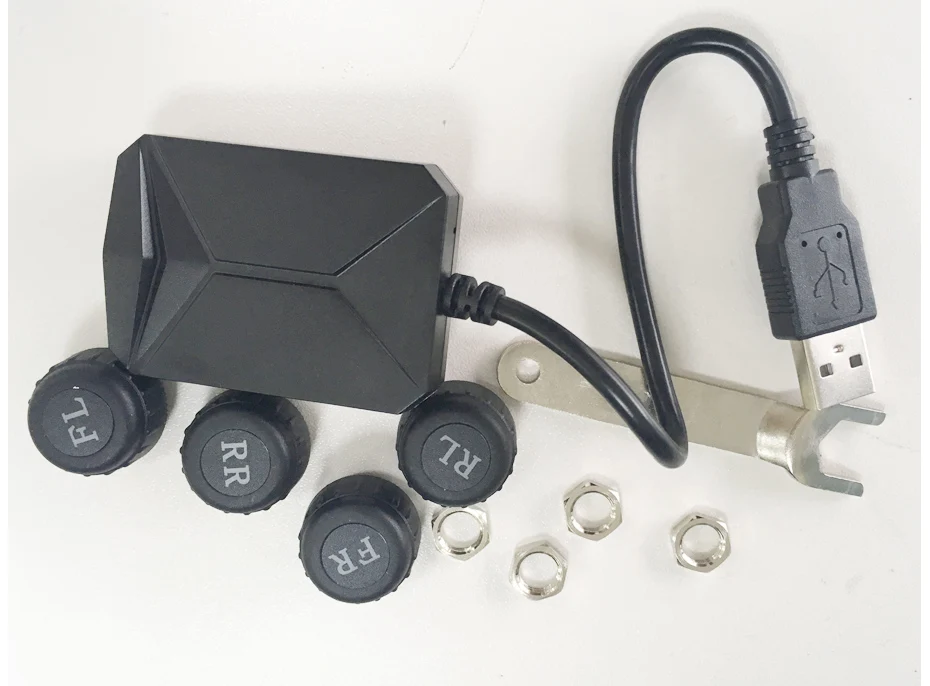 KANOR TPMS для Android автомобильная DVD система контроля давления в шинах 4 датчика сигнализация система контроля температуры в шинах