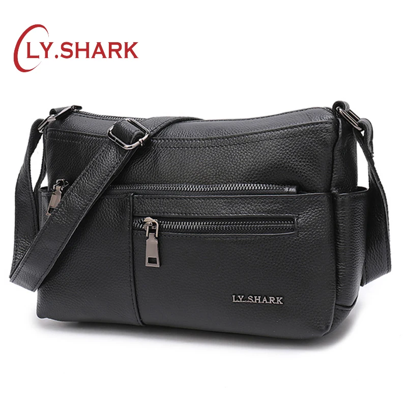 Женская сумка из натуральной кожи LY.SHARK женские сумки через плечо для женщин