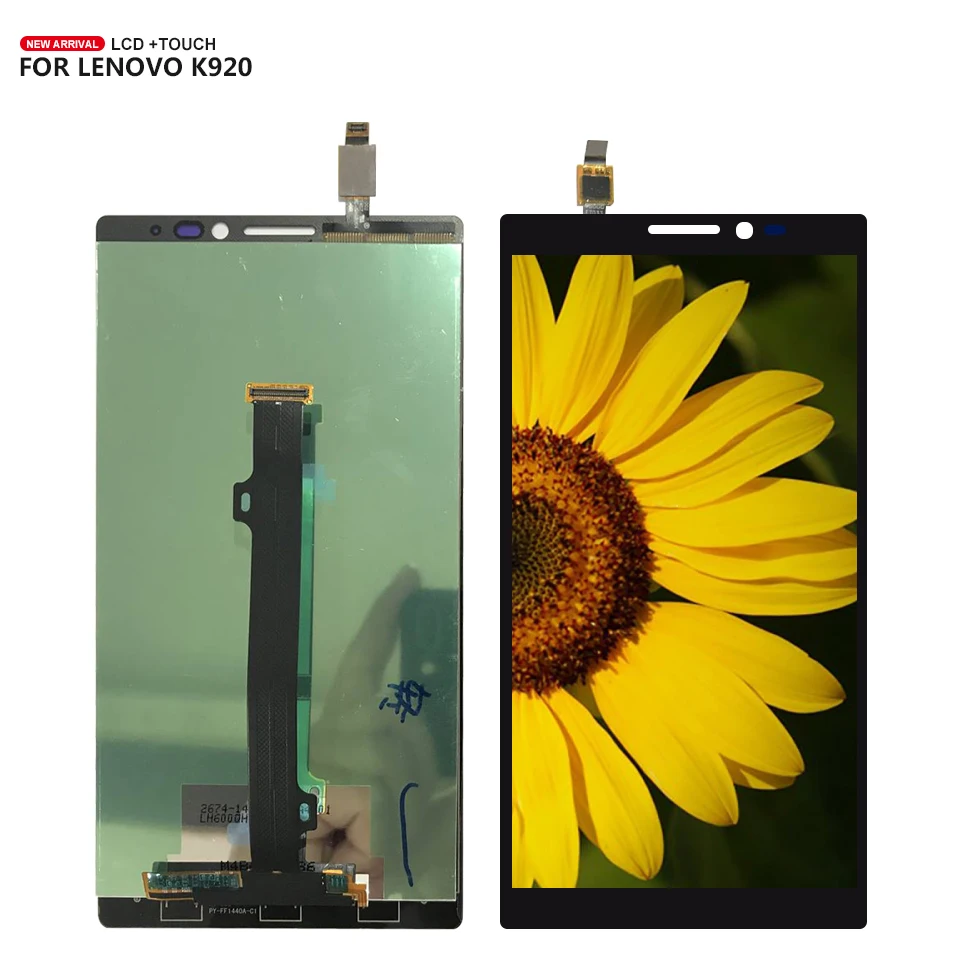 Для Lenovo VIBE Z2 Pro K920 ЖК дисплей дигитайзер сенсорный экран 2560x1440 сборка запасные