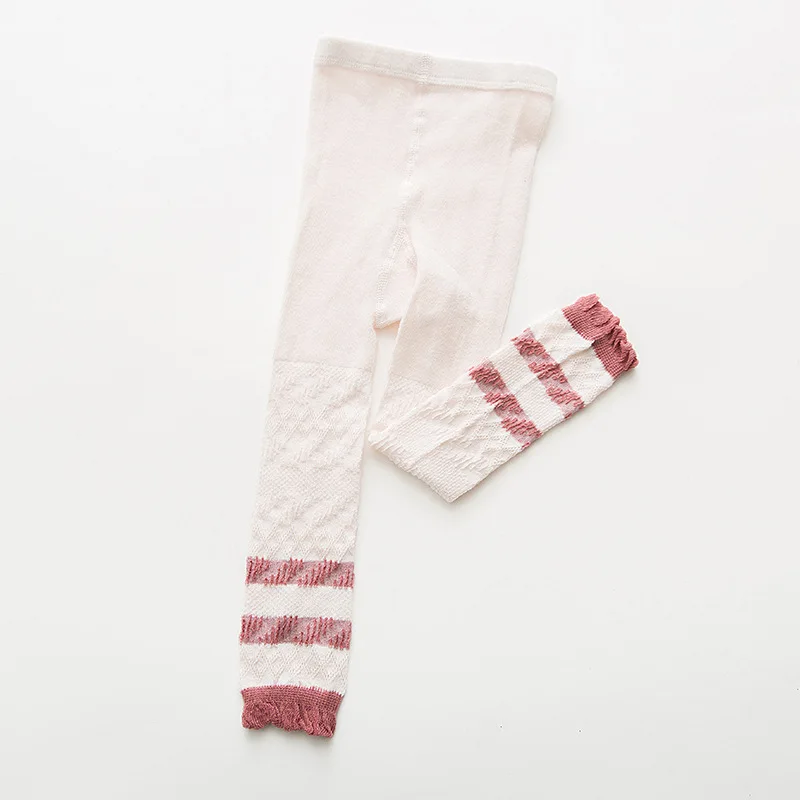 Весенне летние сетчатые штаны для малышей детские колготки хлопковые