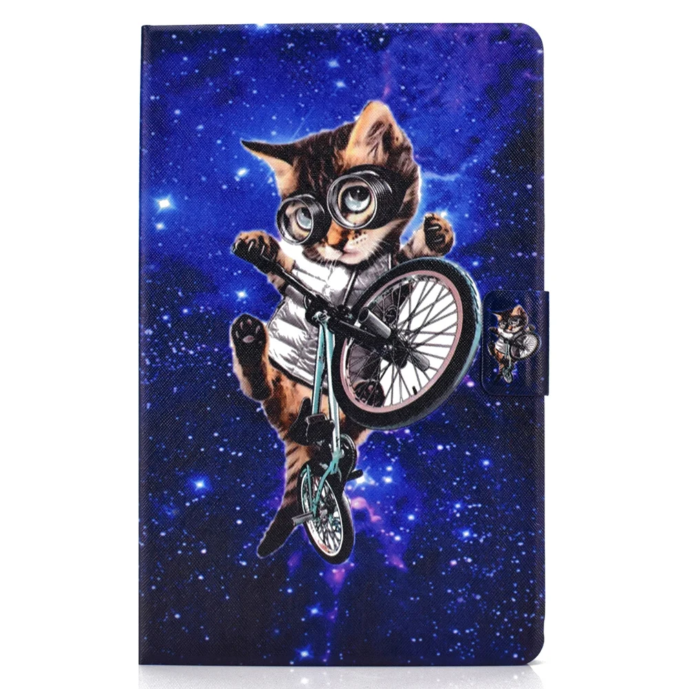 Подставка флип из искусственной кожи чехол для samsung Galaxy Tab A 10," SM-T510/T515 10,1 дюймов чехол для планшета Smart Cover Fundas Coque