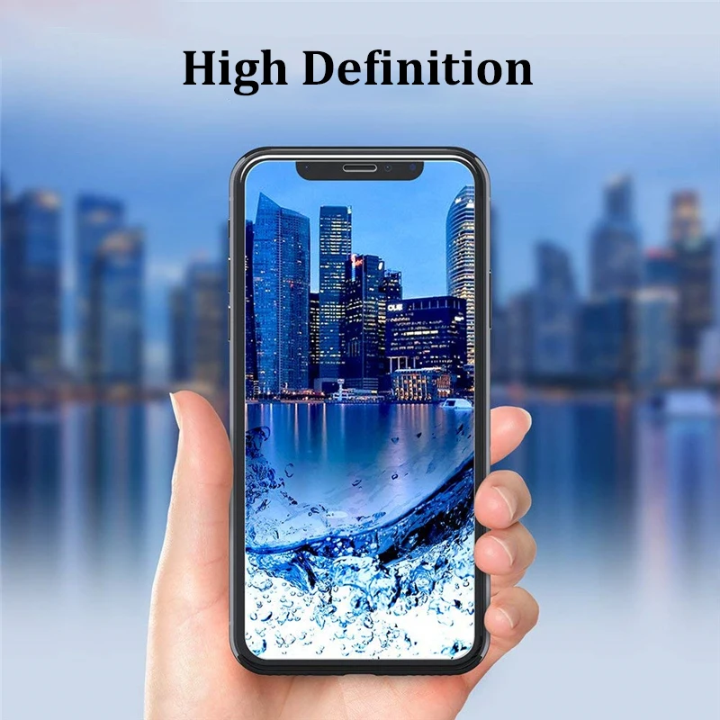 Защитное стекло 9D для iphone 6 7 8 plus x xs max xr aphone 6plus 7plus afion 10 s Рождественская Защитная