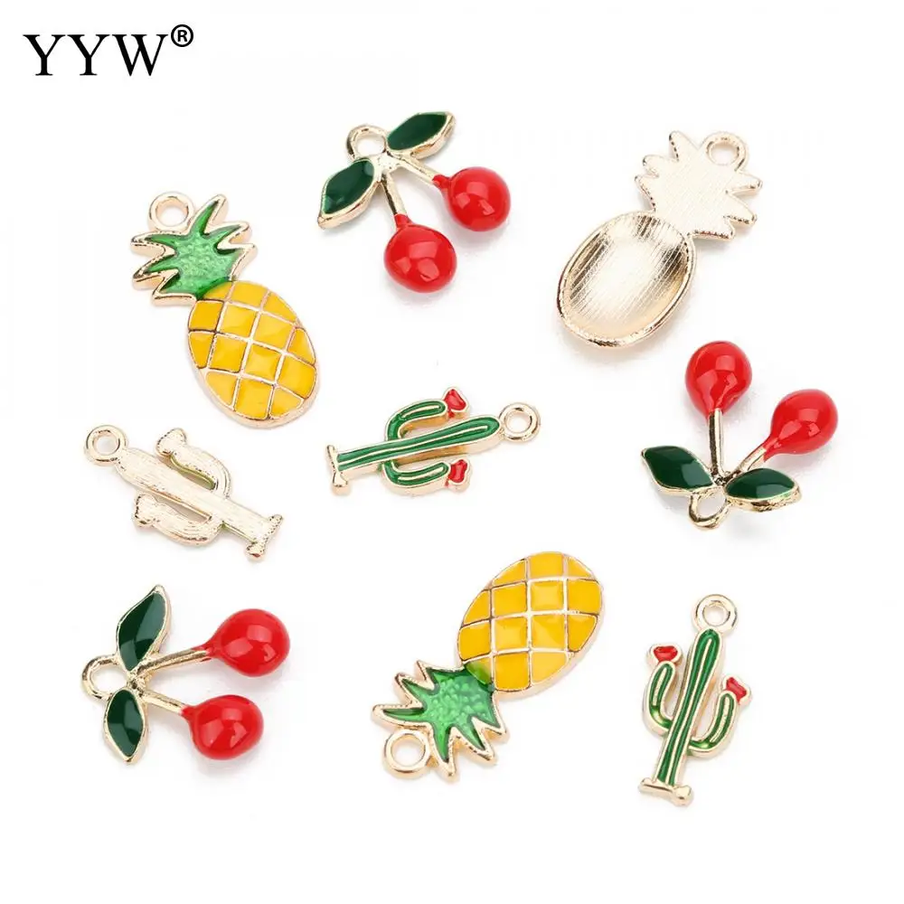 10 шт. подвеска в форме ананаса кактуса вишни|Подвески| |