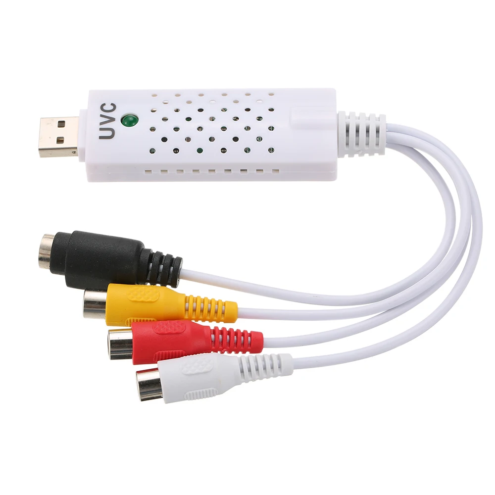 USB 2,0 DVR видео аудио камера CCTV записывающее устройство адаптер карта для MAC для ПК ноутбука