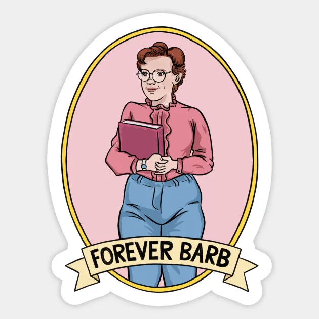 1 шт. стикер Stranger Things &quotForever Barb&quot ПВХ наклейка классический креативный дизайн