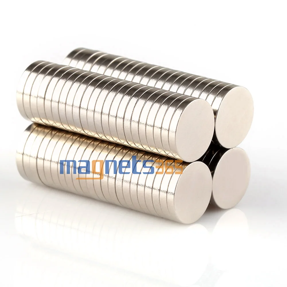 OMO Magnetics 50 шт. N52 супер сильные круглые Дисковые магниты 7x1 мм Редкоземельные
