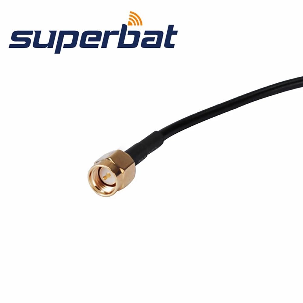 Superbat SMA BulkHead Jack to Plug Straight Pigtail Cable RG174 20cm Antenna Feeder Assembly | Мобильные телефоны и