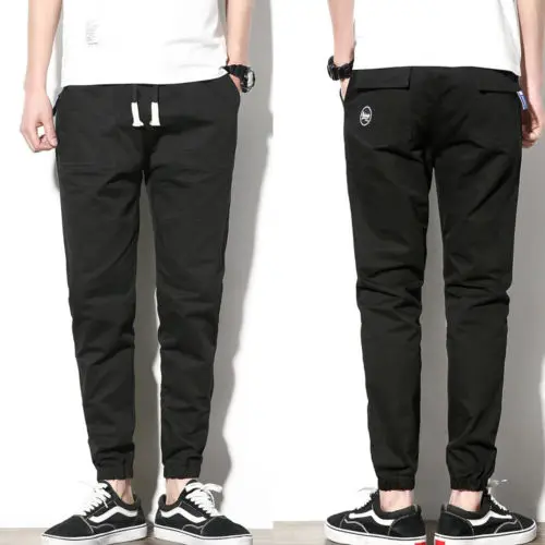 2018 новые модные популярные мужские спортивные штаны повседневные для