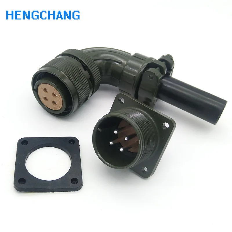 MS3102 3108A 18 10S правый угол 4 pin авиационный разъем для датчика зажигания servo Мотор