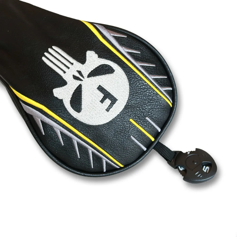Гольф мастер fairway Wood чехол Гибридный &quotскелетная&quot тема Сменный номер тега эластичной резинкой на толстом