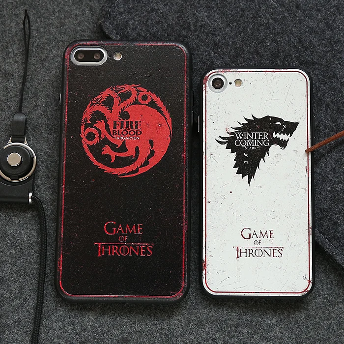 Citycase Игра престолов высокое качество чехол для iPhone6 6S 6 Plus 7 плюс полный