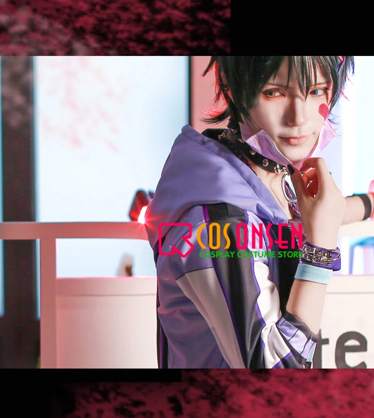 Ансамбль звезд Mika Kagehira Скаут! Яд Косплей Костюм Аниме наряд COSPLAYONSEN