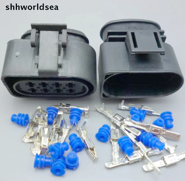 Shhworldsea 50 комплектов 8 контактный разъем 3 5 м для автомобильного стандартного