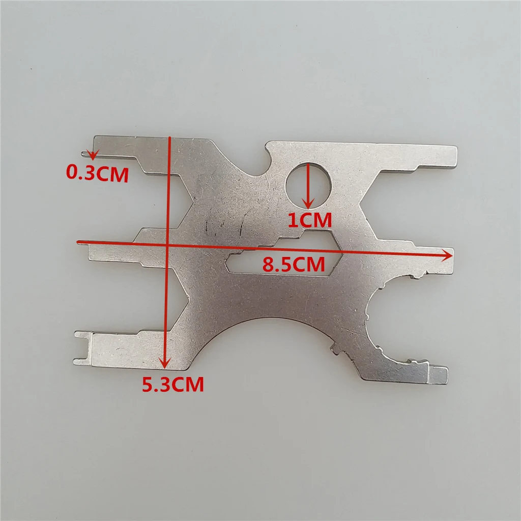Антикоррозийный Дайвинг Мультитул Кредитная карта прочный мультиинструмент из