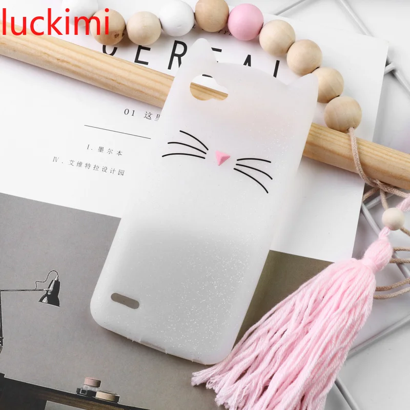 For LG G6 G7 Q6 Q7 Plus K10 K8 K4 2017 European Q Stylo 4 Q8 2018 Stylus Beard Cat Cartoon Silicon Case |