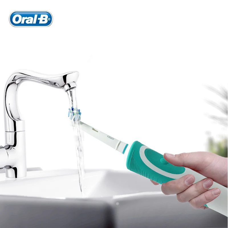 Oral B перезаряжаемая зубная щетка Vitality гигиена полости рта перекрестное действие