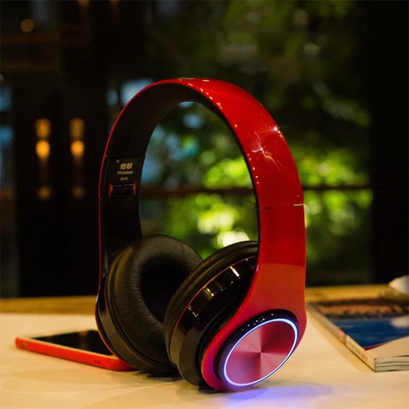 BH3 Wireless Bluetooth Headphone 3.5mm Wired Sport Gaming Headset Stereo Earphone with Microphone for Phone PC Laptop | Электроника