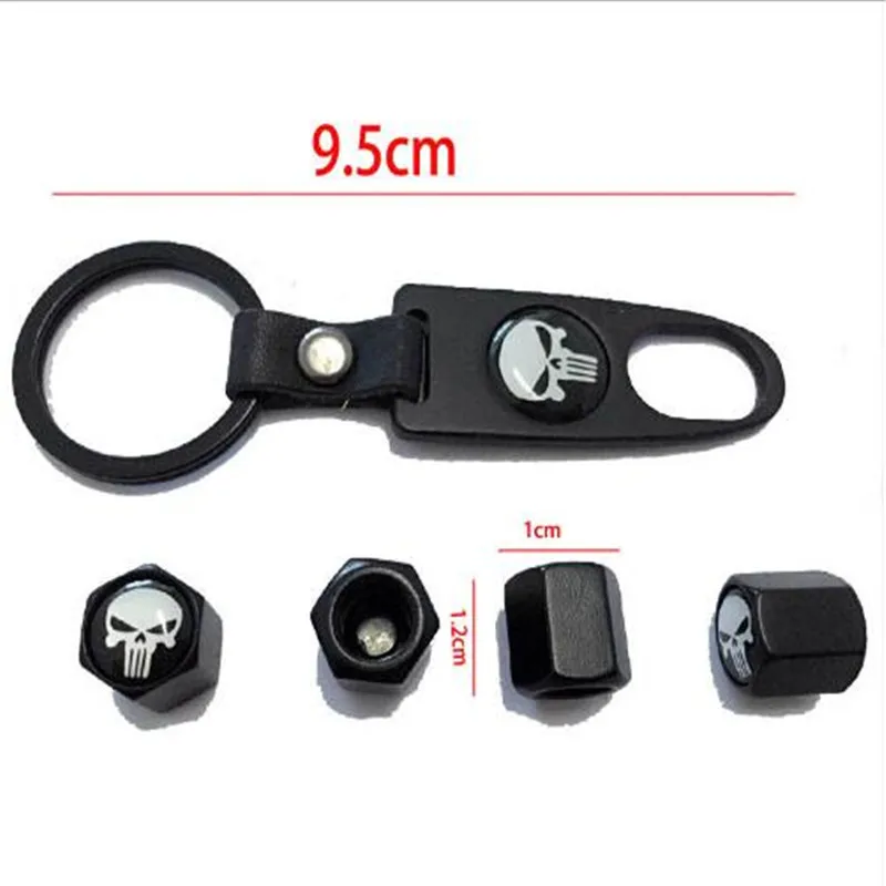 4 шт./лот автомобильные Стильные черные покрытые покрышки пылезащитный колпачок