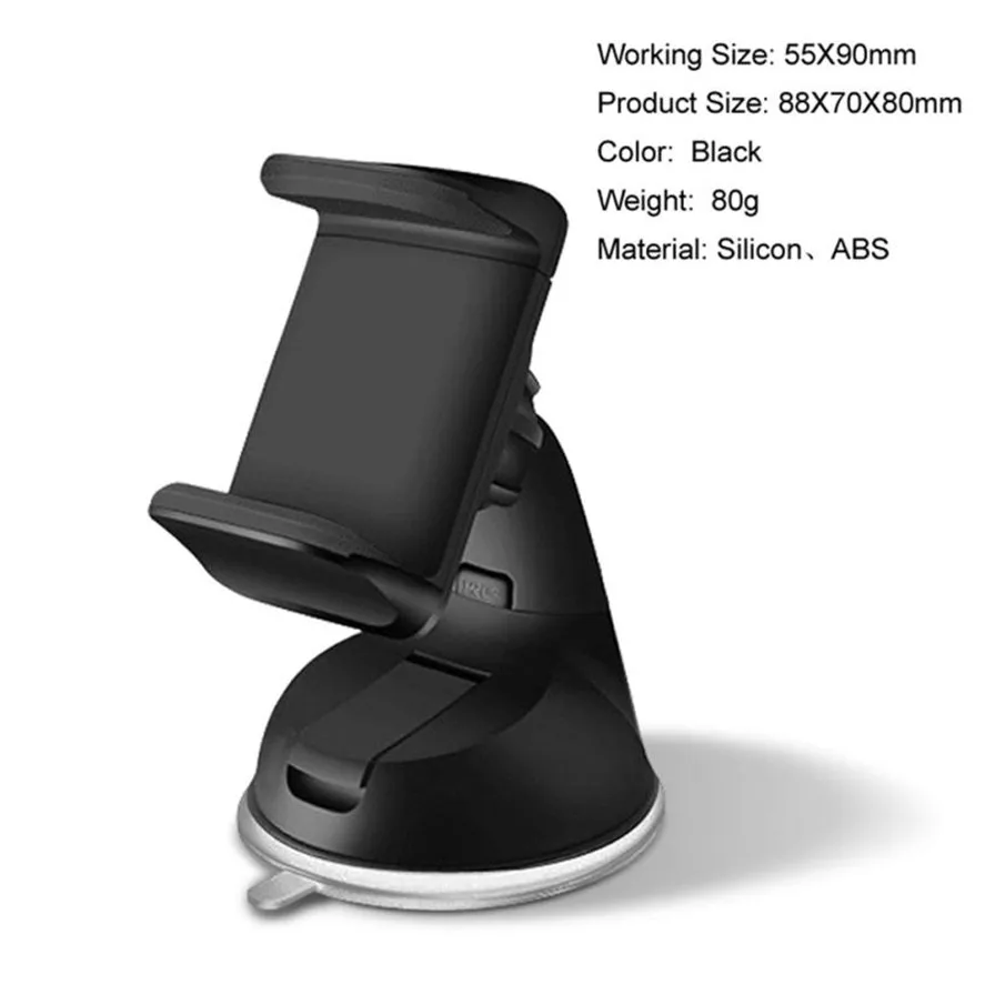 Hot Selling 1PC Universal Black Car Air Vent Mount Cradle Holder Stand For Mobile Smart Cell Phone GPS Clip | Автомобили и