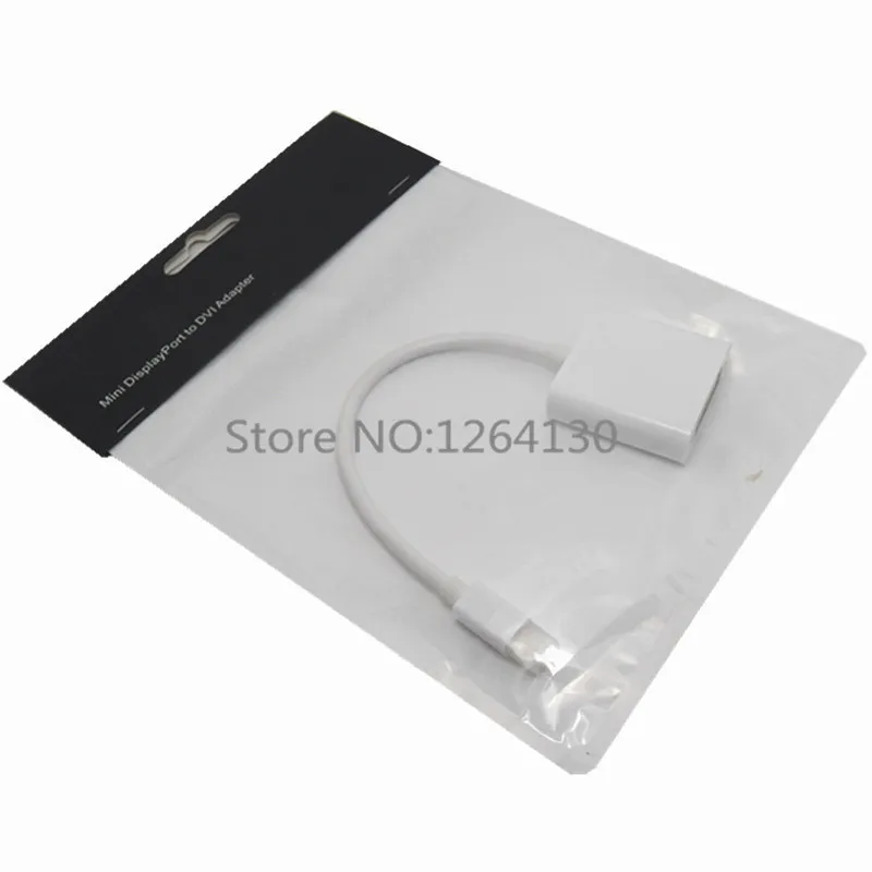 Новый мини-адаптер Displayport DP-DVI Пассивный видеокабель для MacBook Pro Air IMac 1080p |