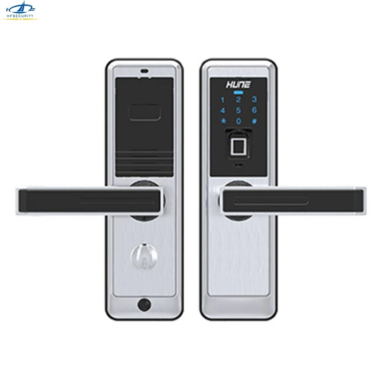 Hfsafety электронный замок для дверей биометрический дверной USB порт аварийный