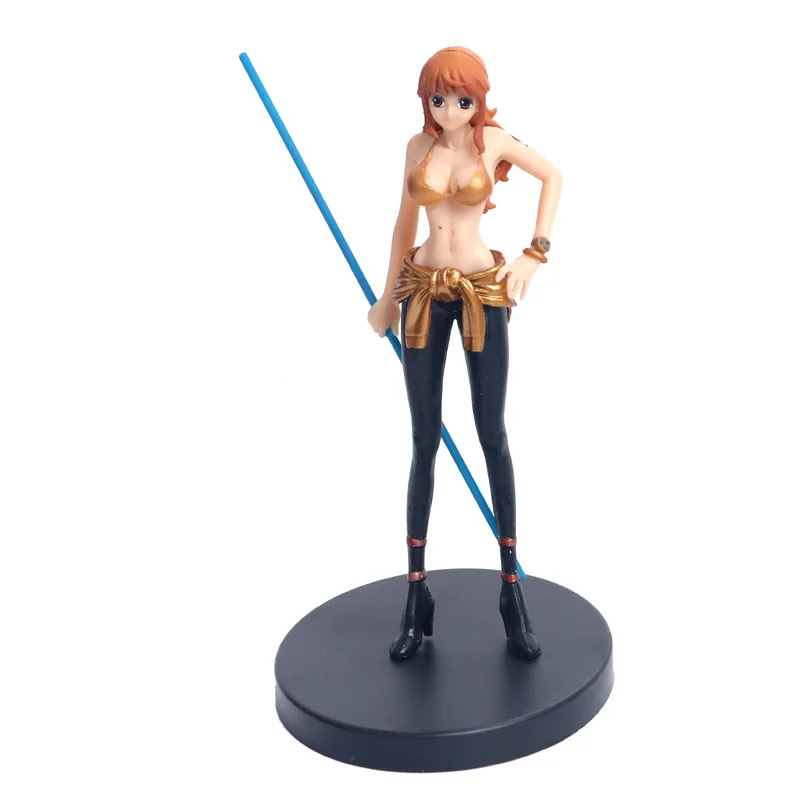Аниме One Piece DXF The Grandline Lady Film Gold Vol.2 Nami Сексуальная ПВХ фигурка Коллекционная модель