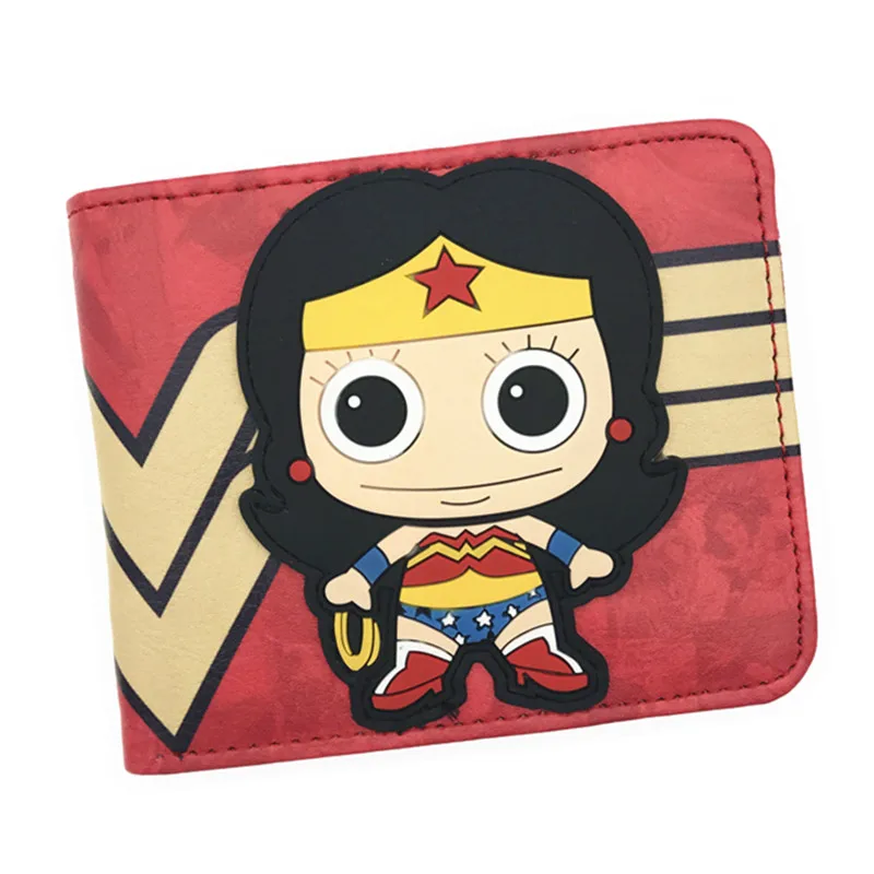 Новое поступление 2017 кошелек постоянного тока чудо женщины Суперженщины с