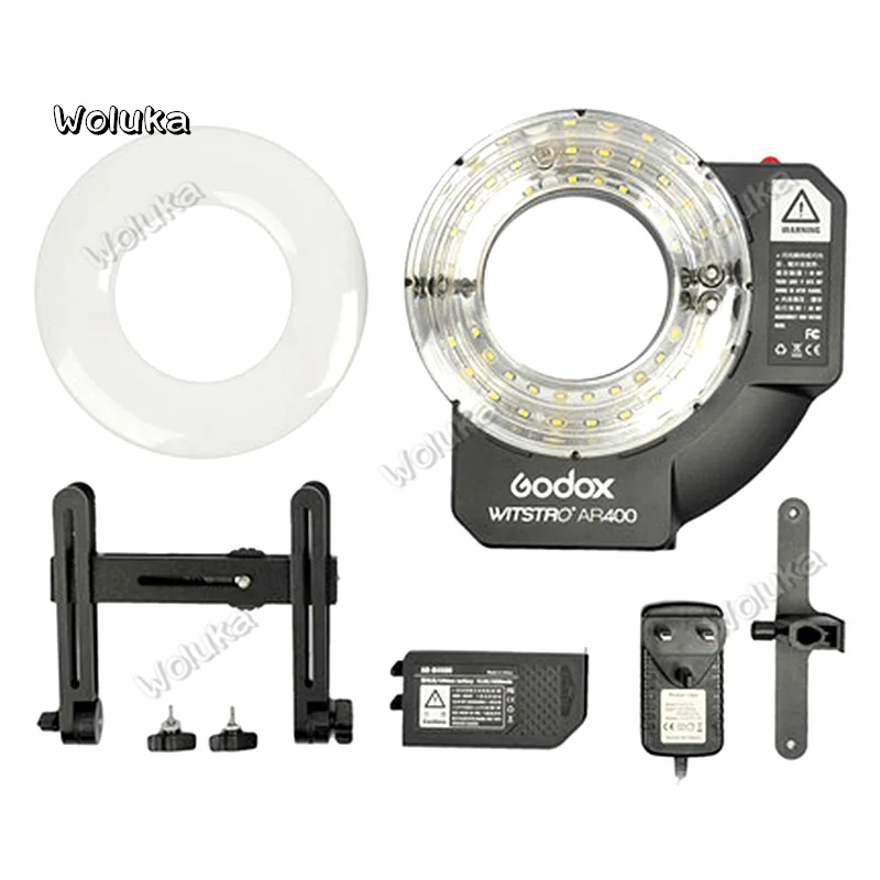 Godox AR400 400 Вт литий ионная батарея ЖК панель мощная светодиодный кросъемка