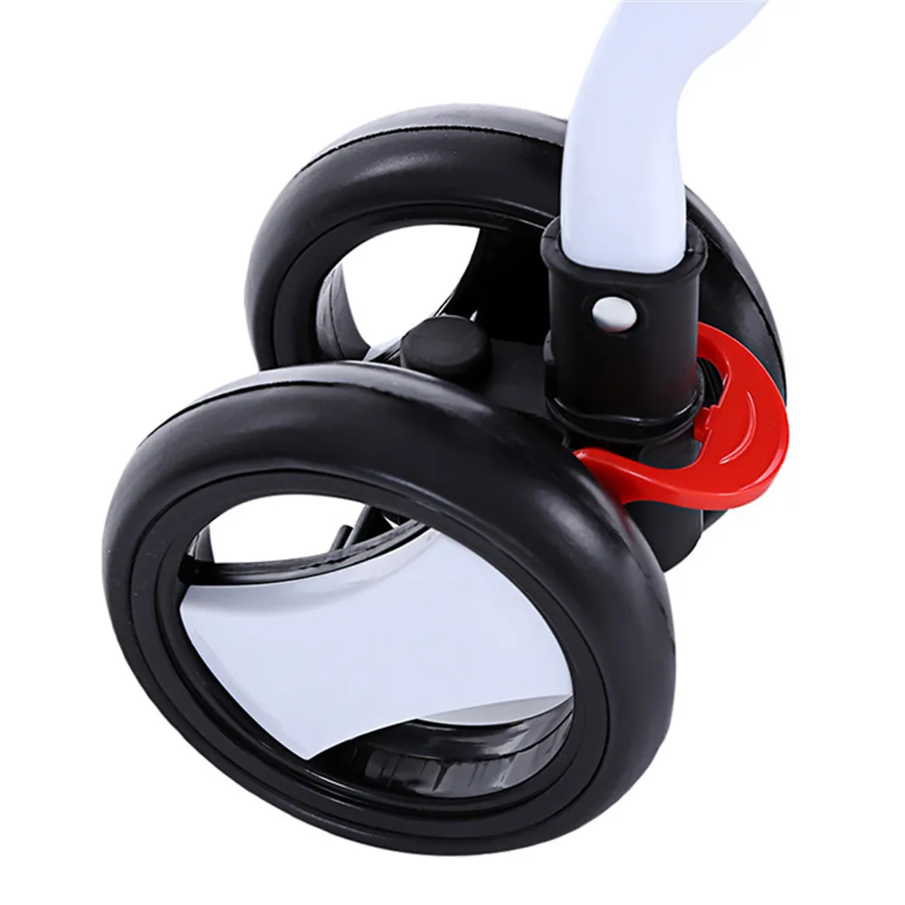 MoonSater 1602 Pram Foldable Baby Stroller Infant Car Seat Safety Chair Basket Eight-Wheel Cradle Carriage Buggy | Электроника