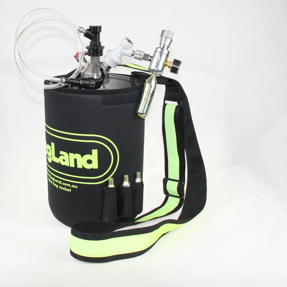Неопреновая парка бочковая куртка для 4L 5L 10L mini keg сохраняет пиво охладитель