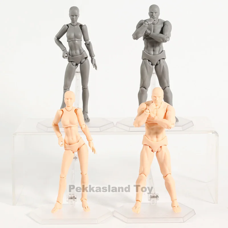 Экшн-фигурка Figma 2 0 Deluxe Edition Archetype Next She Or He тело тела плотного серого цвета ПВХ