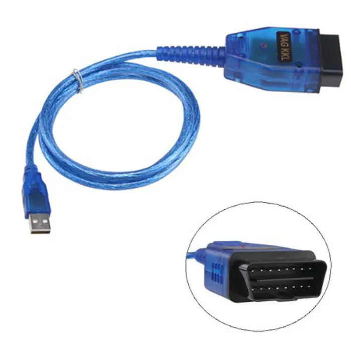 VAG OBDII USB KKL Интерфейс CH340 чип для сканера диагностический outillage гараж