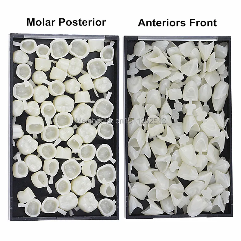 Стоматологические материалы 2 упаковки временная головка для передних и