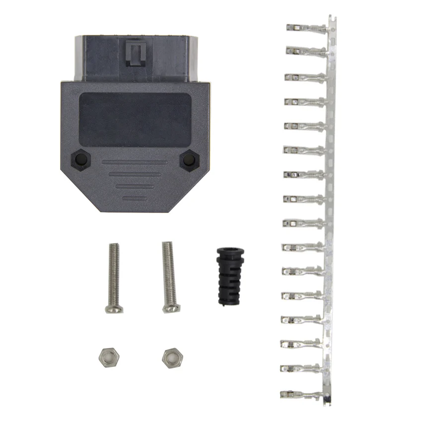 Высокое качество OBD1 к OBD2 16 контактный разъем OBD 2 разъем OBDII OBD II16 контактный адаптер штекер J1962 разъем