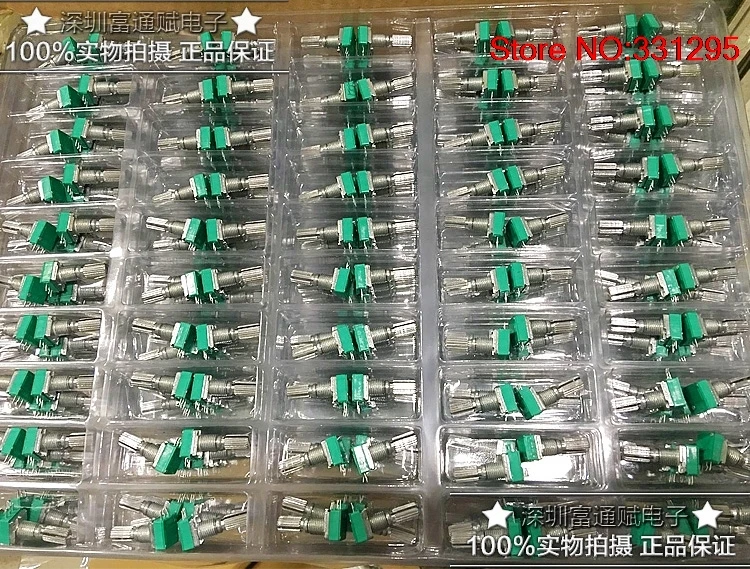 Прецизионный переключатель потенциометра R097 A1K 10 шт. один круг 20 мм цветочный вал