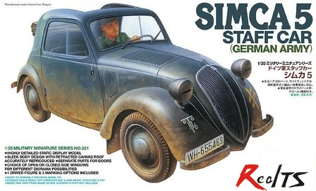 Модель TAMIYA 1/35 шкала военные модели #35321 Пособия по немецкому языку вещи Car Симка 5