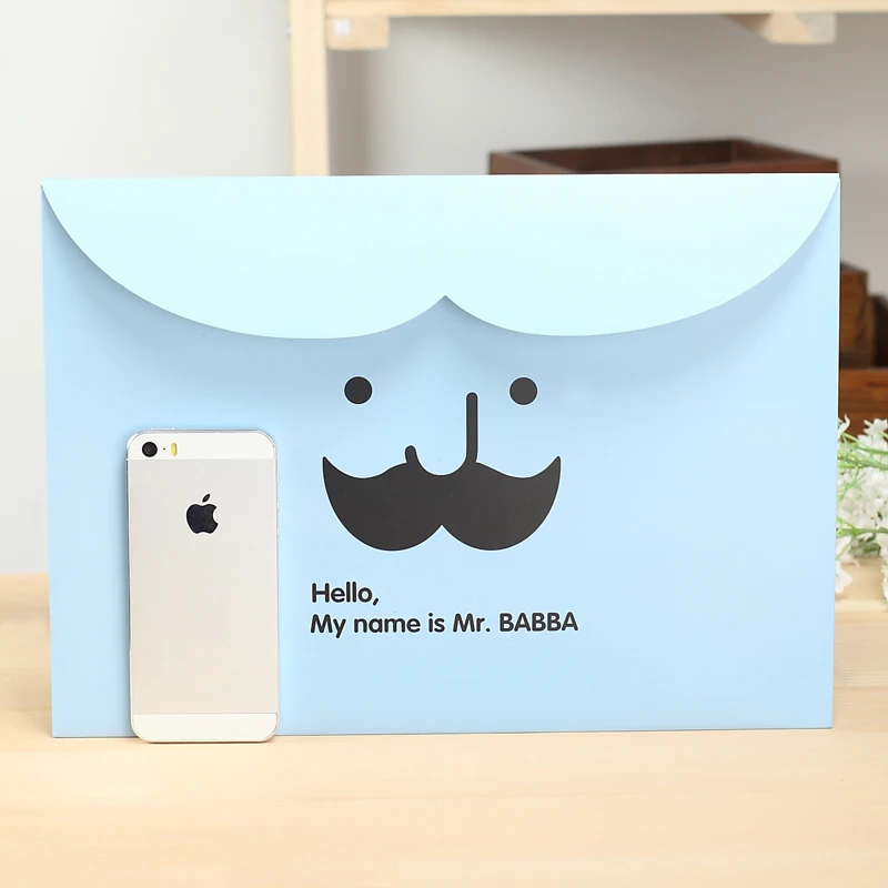 7 шт. Корейская канцелярская сумка для моделирования бороды формата А4 информации