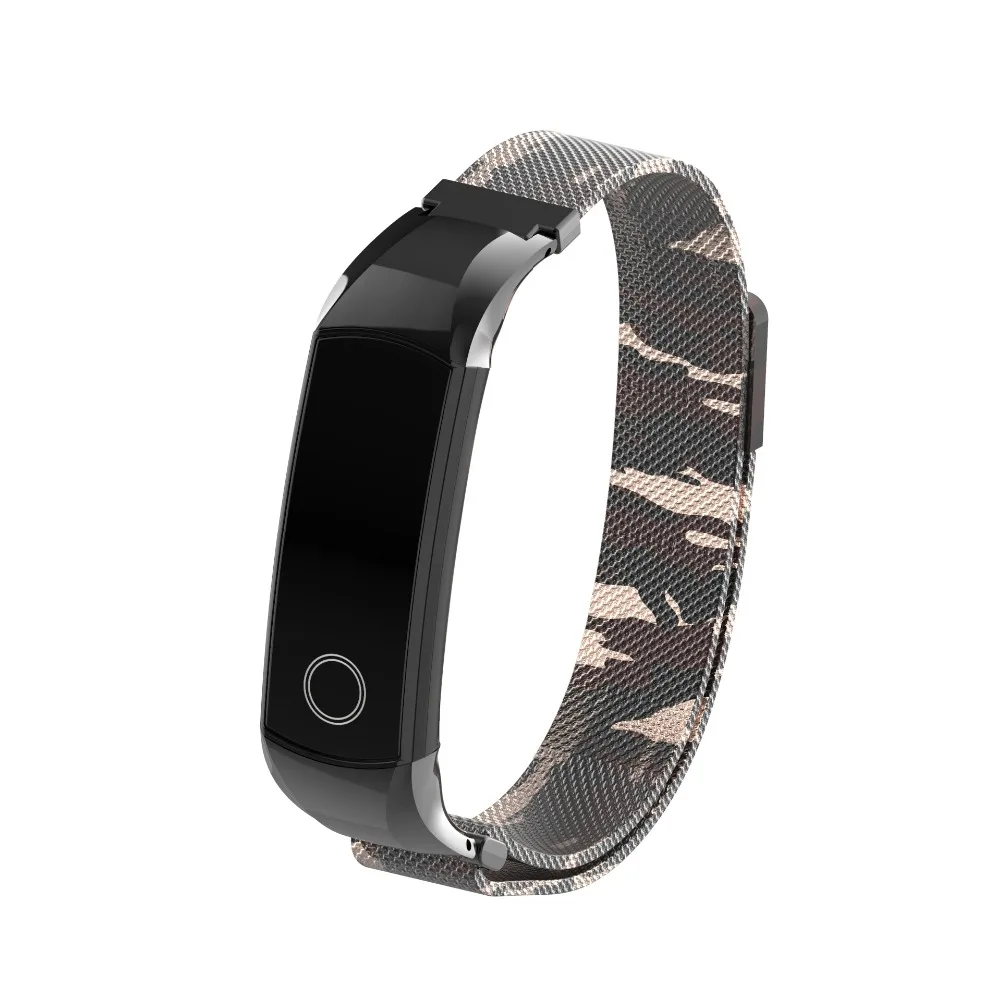 Обновленный Миланский металлический ремешок для huawei honor Band 4, магнитный браслет из нержавеющей стали для honor band 4, аксессуары