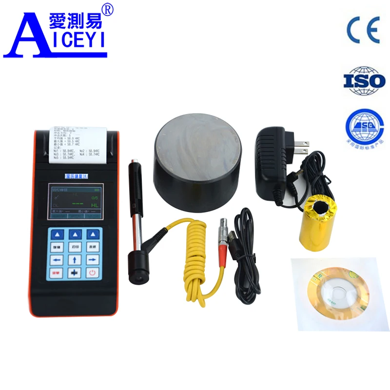 Ace 1100 измеритель Портативный твердости с Встроенный принтер ЖК дисплей
