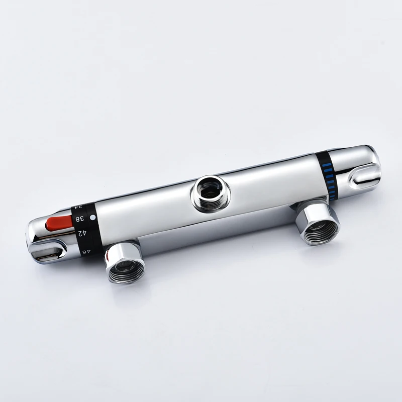 Настенный термостатический смеситель для душа смесительный клапан из латуни |