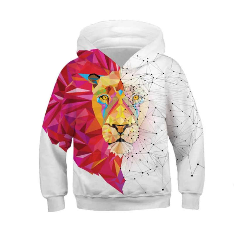 family matching clothes christmas Sweatshirt look father and kids mother child Geometric lion head | Мать и ребенок