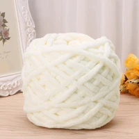 100g1ball soft cotton hand knitting yarn chunky woven bulky crochet worested