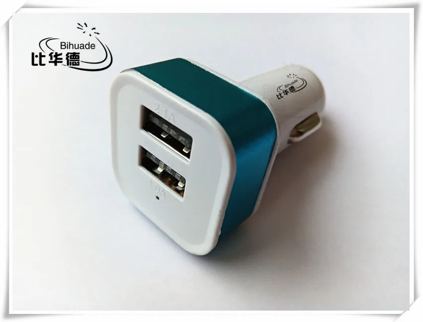 Новое поступление автомобильное зарядное устройство BIHUADE с 2 USB портами 1 А + и