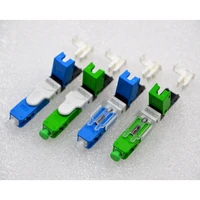 gongfeng new hot selling 100pcs optic fiber quick connector ftth sc single mode fiber optic fast connector special wholesale