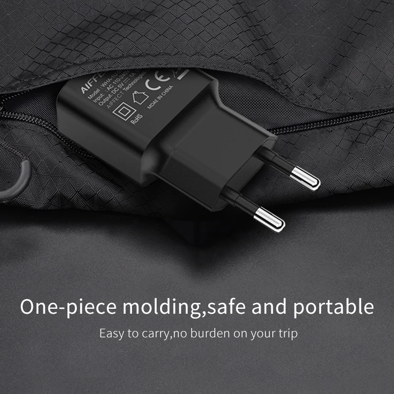 AIFFECT 5 V 1A 2A W 10 Портативное умное зарядное устройство для мобильного телефона USB