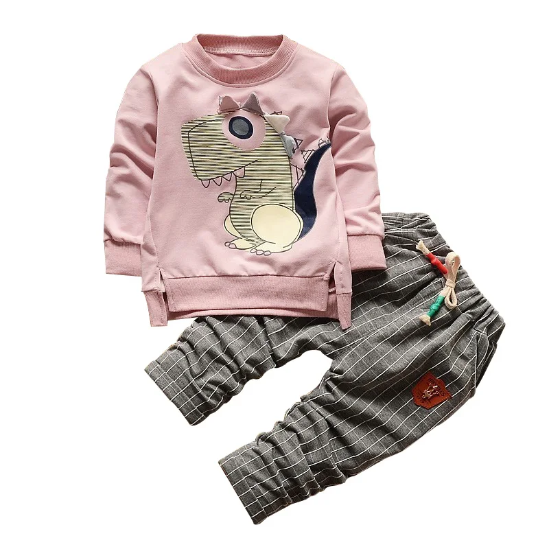 Aile Rabbit/2017 Осенняя одежда для детей Детский модный костюм хлопковая рубашка с