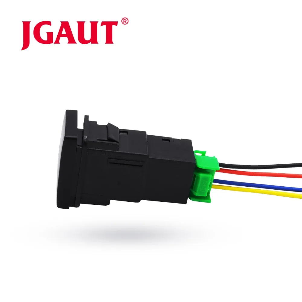 JGAUT ABS 12 В светодиодные фары Автомобильные противотуманные переключатели ВКЛ