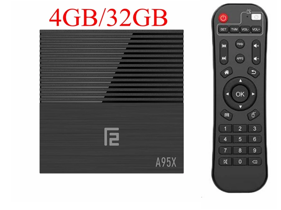 4GB 32GB 10 шт. A95X F2 Android 9,0 ТВ приставка Amlogic S905 X2 4 ГБ DDR3 64 Гб 2,4G/5G двойной WiFi USB3.0 BT4.2 4 к H.265 Смарт медиаплеер - Цвет: 4GB 32GB