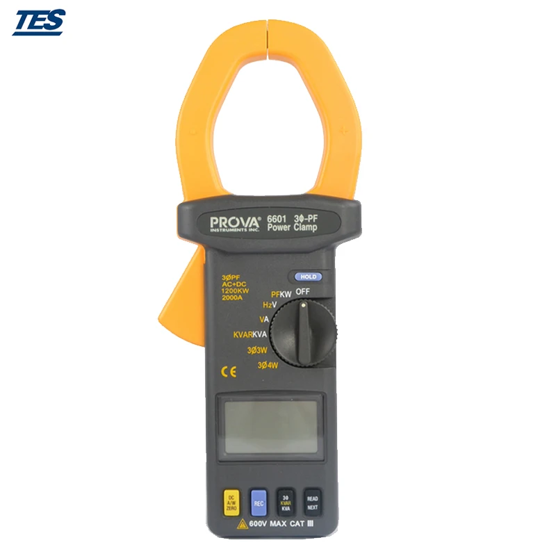 

PROVA-6601 3 Phase PF Power Clamp Meter