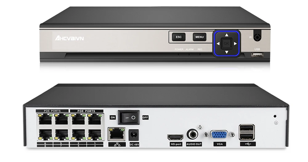 H.265 8CH POE NVR комплект 5 мегапикселей CCTV система безопасности 5.0MP пулевая комната/наружная POE ip-камера P2P ONVIF комплект видеонаблюдения